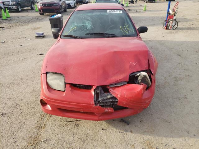 Photo 5 from auction – 2000 PONTIAC SUNFIRE with VIN 1G2JB5248Y7441054