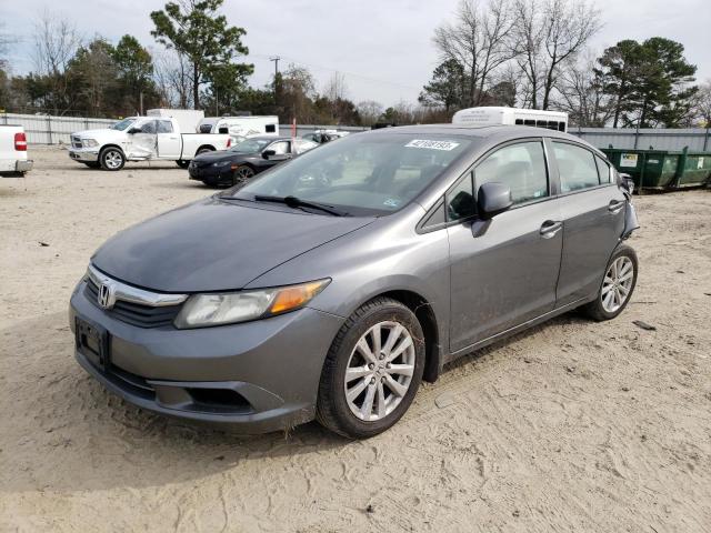 HONDA CIVIC EXL 2012 with VIN 2HGFB2F95CH516894 - Photo from auction