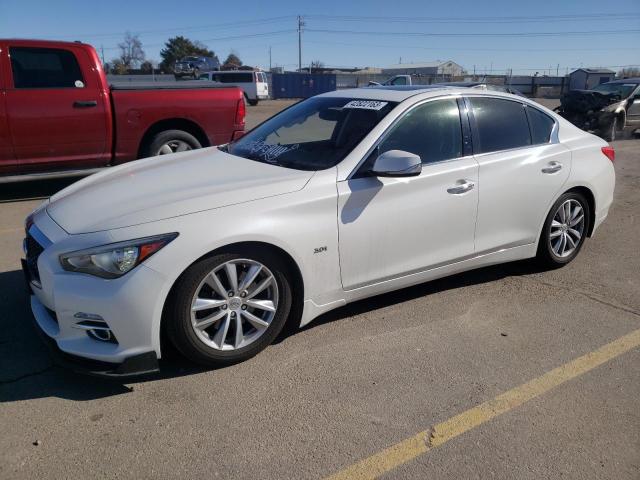 INFINITI Q50 PREMIU 2017 with VIN JN1EV7AR5HM832678 - Photo from auction