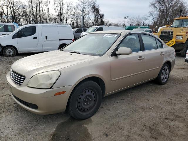 KIA OPTIMA LX 2007 with VIN KNAGE123875119101 - Photo from auction