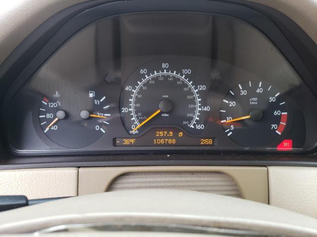 Photo 9 from auction – 1999 MERCEDES-BENZ E 320 with VIN WDBJF65H8XA949299