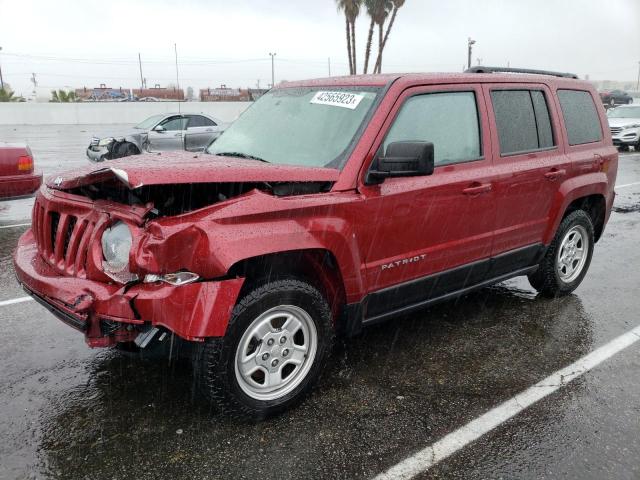 Photo 1 from auction – 2014 JEEP PATRIOT SP with VIN 1C4NJPBB0ED893636