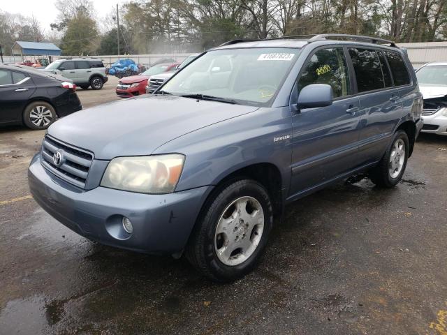TOYOTA HIGHLANDER 2004 with VIN JTEEP21A340020989 - Photo from auction