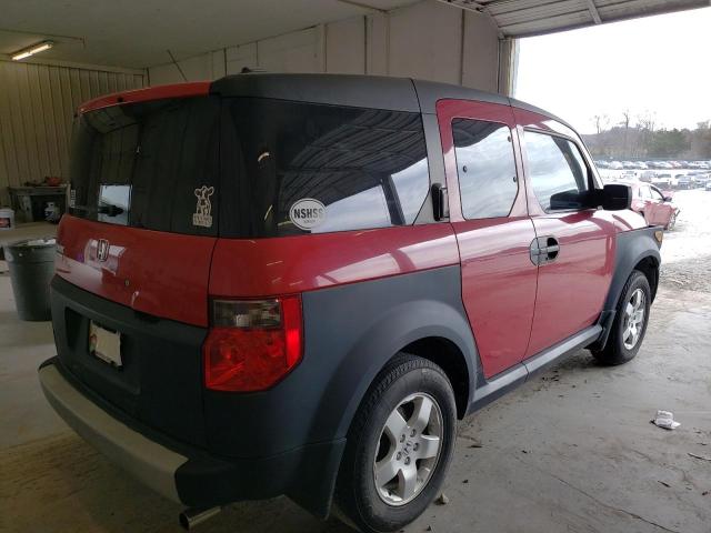 Photo 3 from auction – 2005 HONDA ELEMENT EX with VIN 5J6YH186X5L009749