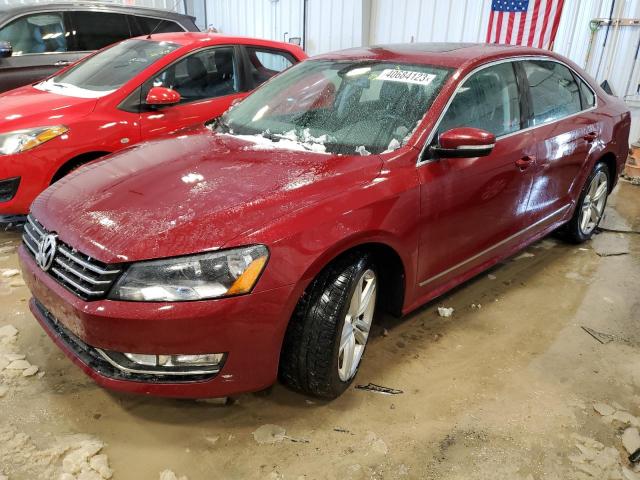 Photo 1 from auction – 2015 VOLKSWAGEN PASSAT SEL with VIN 1VWCV7A33FC122307