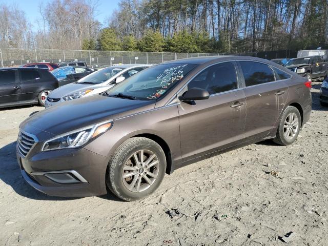 HYUNDAI SONATA SE 2017 with VIN 5NPE24AF2HH504266 - Photo from auction