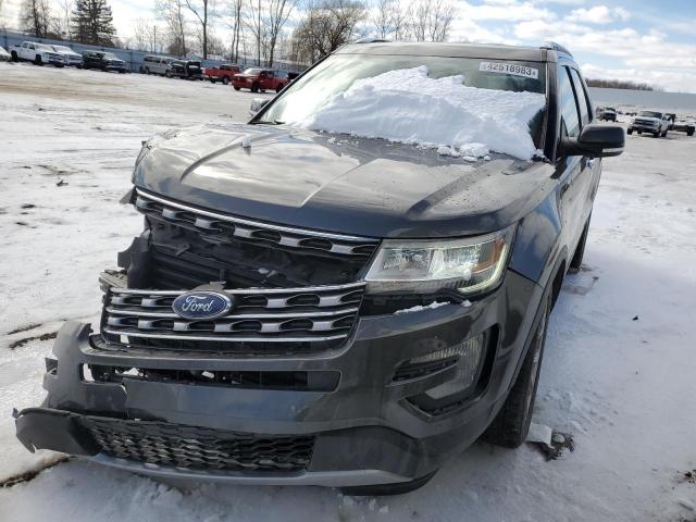FORD EXPLORER L 2017 with VIN 1FM5K8F84HGC37441 - Photo from auction