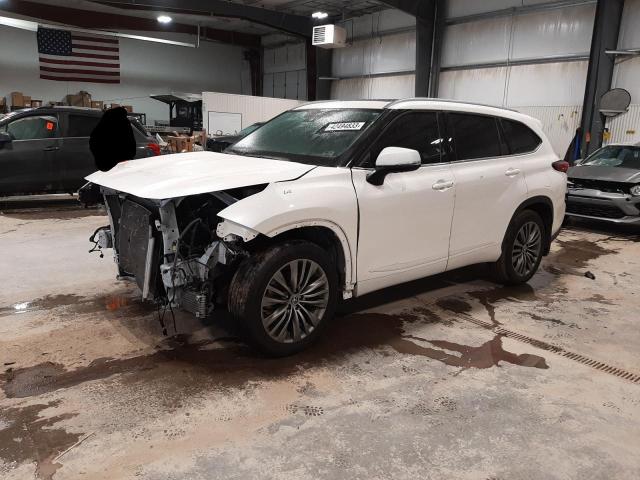 TOYOTA HIGHLANDER 2021 with VIN 5TDFZRBH4MS120099 - Photo from auction