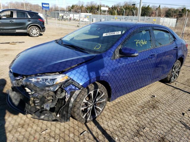 TOYOTA COROLLA L 2017 with VIN 2T1BURHE3HC835187 - Photo from auction