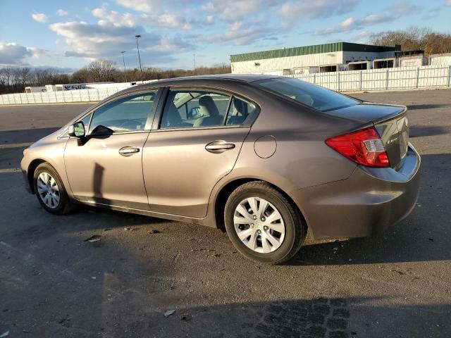 Photo 2 from auction – 2012 HONDA CIVIC LX with VIN 2HGFB2F55CH542330