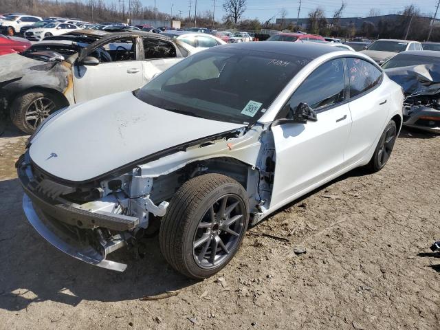 TESLA MODEL 3 2022 with VIN 5YJ3E1EA3NF371037 - Photo from auction