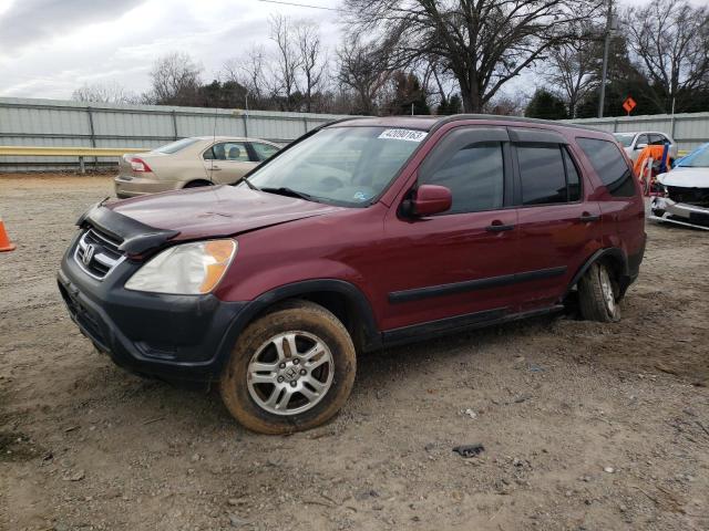 HONDA CR-V EX 2004 with VIN JHLRD788X4C025686 - Photo from auction