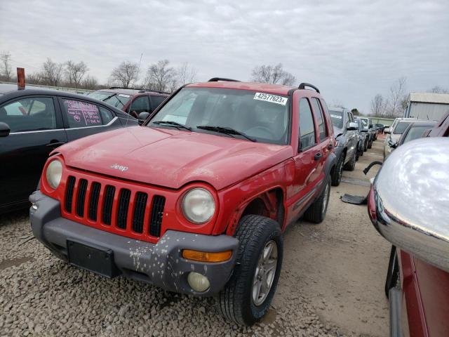 Photo 1 from auction – 2003 JEEP LIBERTY SP with VIN 1J4GL48K63W646089