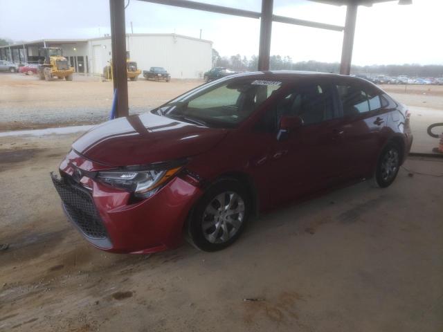 TOYOTA COROLLA LE 2022 with VIN 5YFEPMAE2NP384458 - Photo from auction