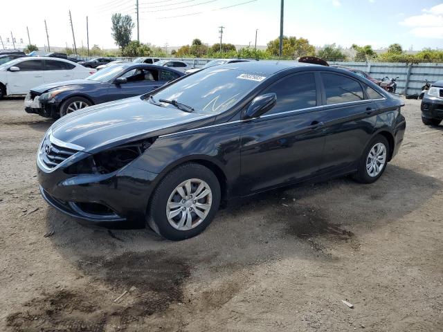 HYUNDAI SONATA GLS 2013 with VIN 5NPEB4AC3DH742661 - Photo from auction