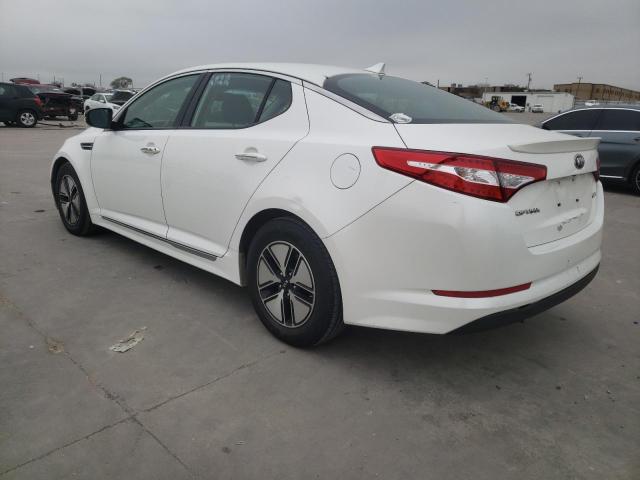 Foto 2 de la subasta – 2012 KIA OPTIMA HYB con VIN KNAGM4ADXC5031238