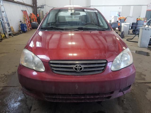 Foto 5 de la subasta – 2004 TOYOTA COROLLA CE con VIN 2T1BR32E94C811929