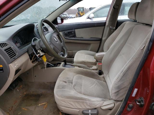 Photo 7 from auction – 2006 KIA SPECTRA LX with VIN KNAFE121565222663