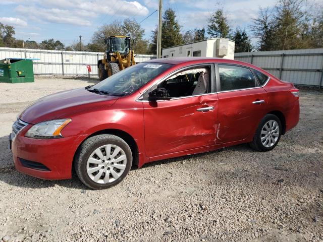 NISSAN SENTRA S 2014 with VIN 3N1AB7AP6EY239913 - Photo from auction