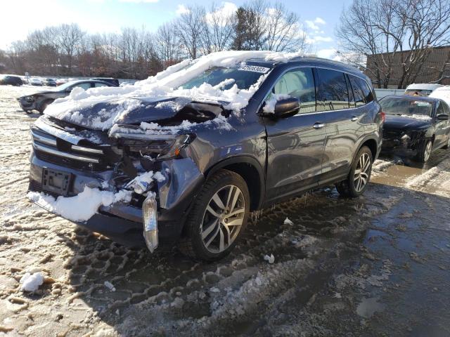 HONDA PILOT ELIT 2017 with VIN 5FNYF6H07HB014595 - Photo from auction