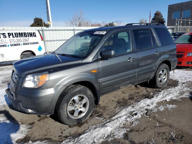 HONDA PILOT EXL 2007 with VIN 2HKYF18737H532042 - Photo from auction