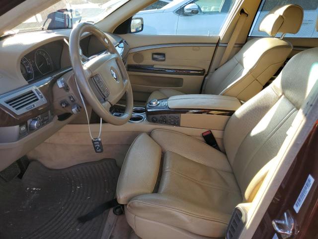 Photo 7 from auction – 2008 BMW 750 LI with VIN WBAHN83598DT77521