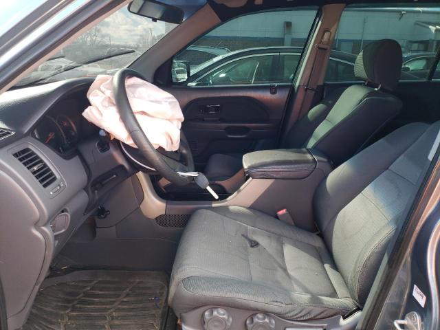 Photo 7 from auction – 2007 HONDA PILOT LX with VIN 2HKYF18197H536513