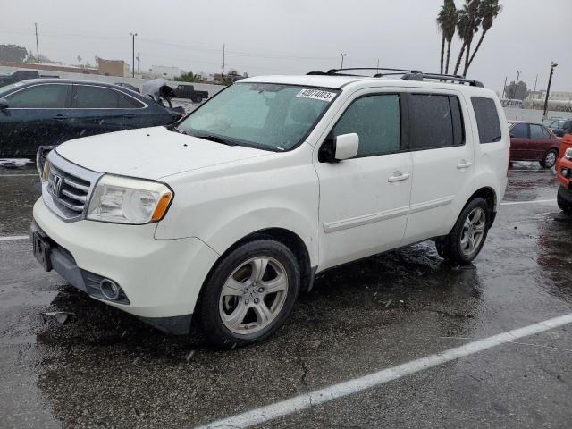 HONDA PILOT EX 2013 with VIN 5FNYF3H4XDB036893 - Photo from auction