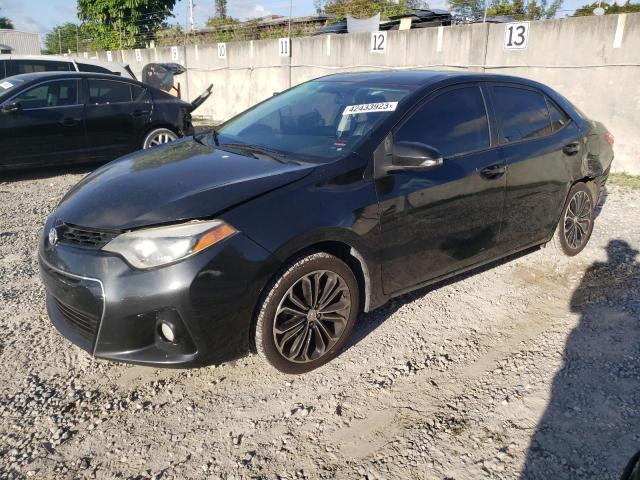 TOYOTA COROLLA L 2015 with VIN 2T1BURHE0FC358053 - Photo from auction