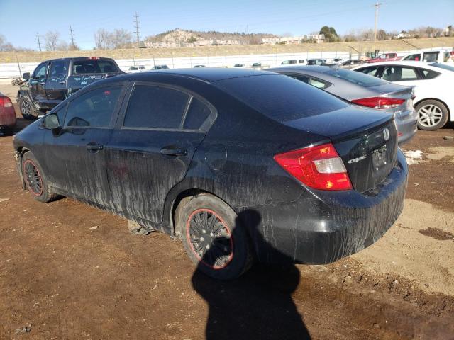 Photo 2 from auction – 2012 HONDA CIVIC LX with VIN 2HGFB2F55CH335033