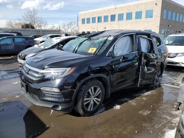 HONDA PILOT EXL 2018 with VIN 5FNYF6H68JB057692 - Photo from auction