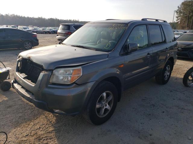 HONDA PILOT EXL 2007 with VIN 5FNYF28587B025494 - Photo from auction