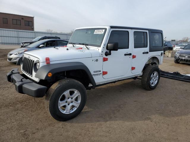 JEEP WRANGLER U 2017 with VIN 1C4BJWDG6HL724138 - Photo from auction