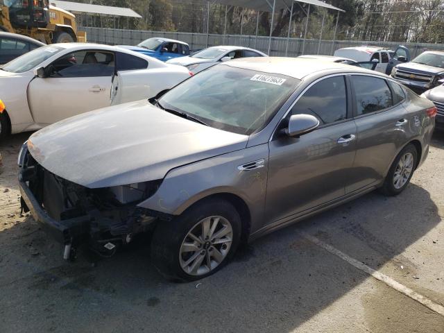 KIA OPTIMA LX 2018 with VIN 5XXGT4L31JG199353 - Photo from auction