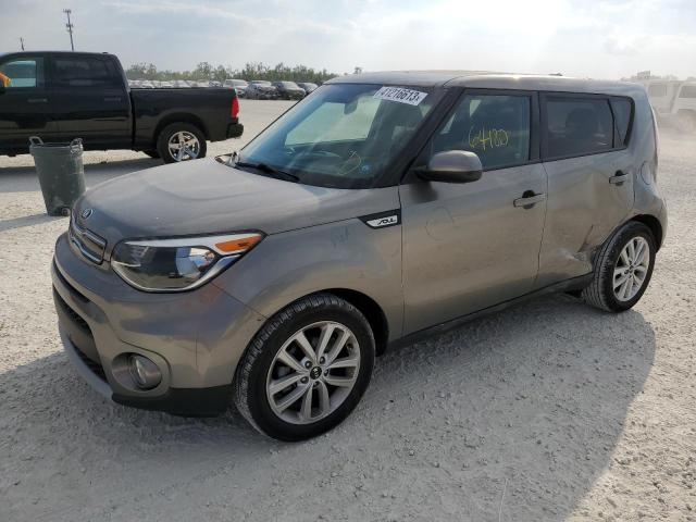 KIA SOUL + 2019 with VIN KNDJP3A50K7632874 - Photo from auction