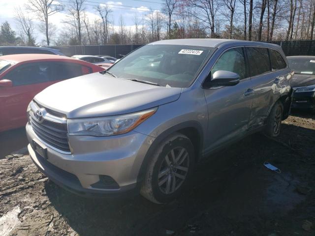 Photo 1 from auction – 2016 TOYOTA HIGHLANDER with VIN 5TDZARFHXGS020821