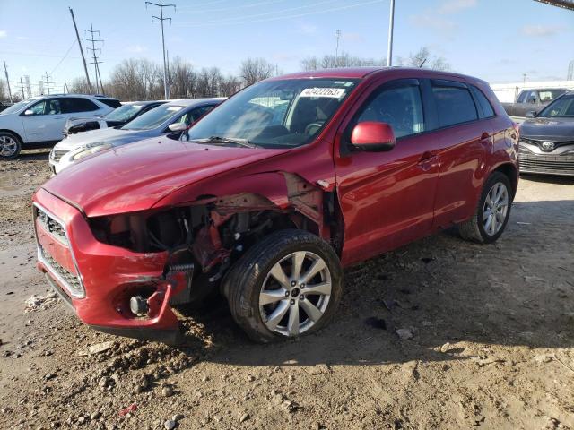MITSUBISHI OUTLANDER 2014 with VIN 4A4AP3AU3EE016537 - Photo from auction