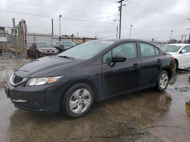 HONDA CIVIC LX 2014 with VIN 19XFB2F5XEE245082 - Photo from auction