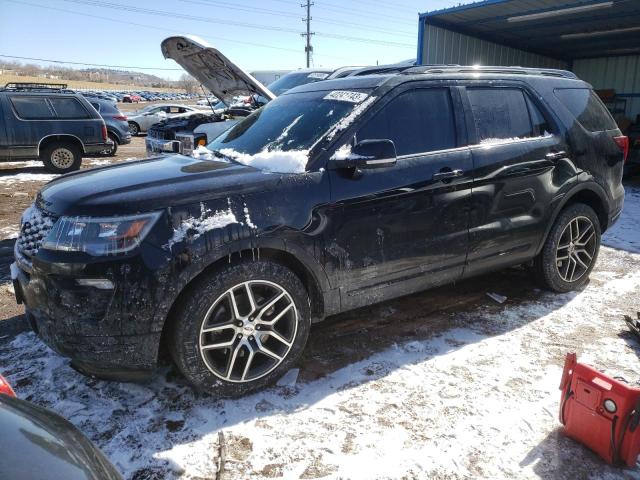 Photo 1 from auction – 2018 FORD EXPLORER S with VIN 1FM5K8GT7JGA28719