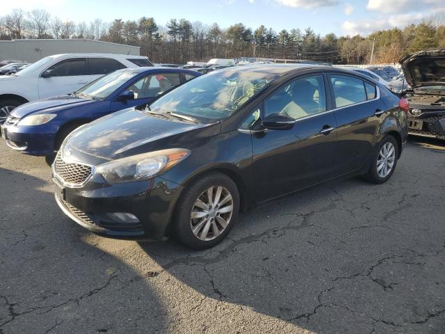 KIA FORTE EX 2014 with VIN KNAFX4A89E5049884 - Photo from auction