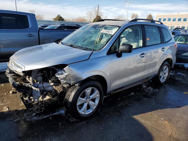 SUBARU FORESTER 2 2016 with VIN JF2SJABC5GH554358 - Photo from auction