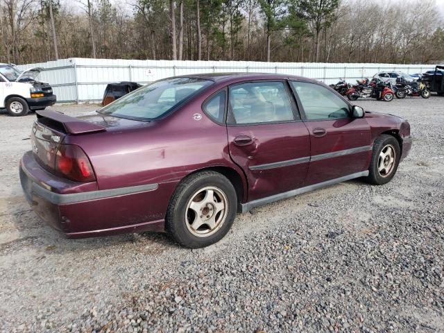 Photo 3 from auction – 2003 CHEVROLET IMPALA with VIN 2G1WF52E439371907