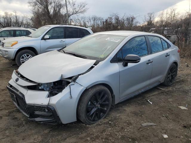 TOYOTA COROLLA SE 2021 with VIN 5YFS4MCE1MP083932 - Photo from auction