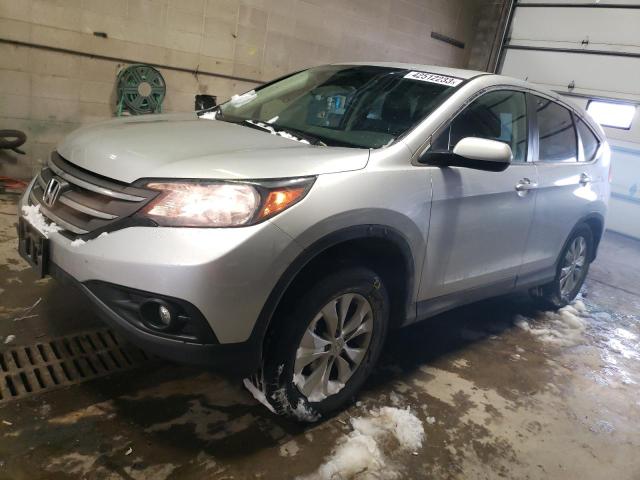 HONDA CR-V EX 2014 with VIN 5J6RM4H51EL047377 - Photo from auction