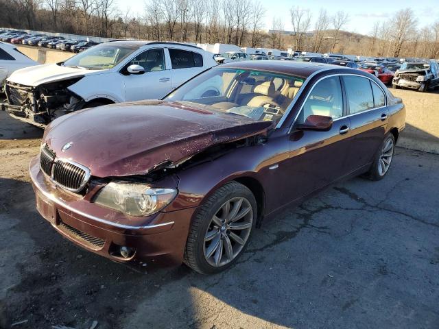 BMW 750 LI 2008 with VIN WBAHN83598DT77521 - Photo from auction