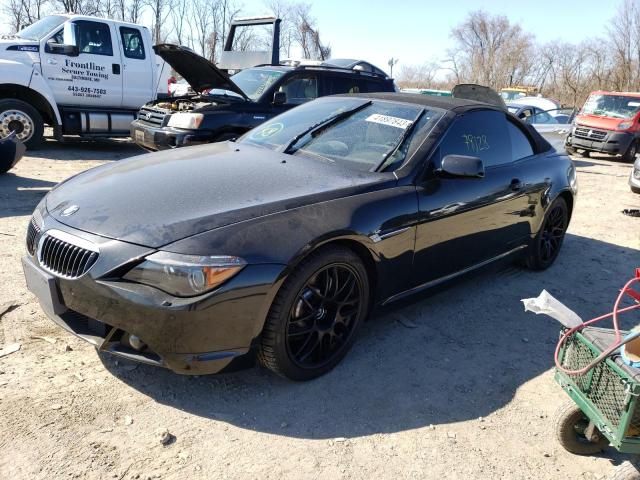 BMW 650 I 2007 with VIN WBAEK13577CN83217 - Photo from auction