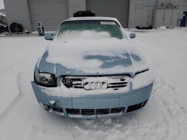 Photo 5 from auction – 2004 AUDI A4 QUATTRO with VIN WAUDT48HX4K021214