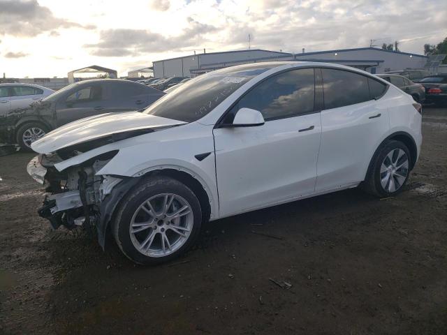 TESLA MODEL Y 2021 with VIN 5YJYGDED4MF111269 - Photo from auction