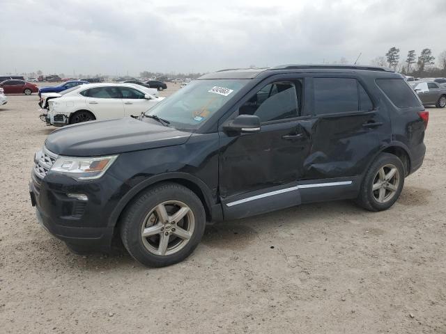 FORD EXPLORER X 2018 with VIN 1FM5K7DH9JGC69742 - Photo from auction