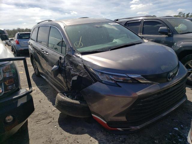 Photo 4 from auction – 2022 TOYOTA SIENNA LE with VIN 5TDKRKEC0NS096374